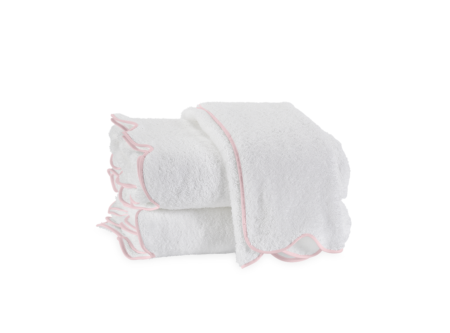 Suzie Scalloped Bath Towels